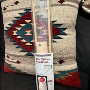 The original Ojibwa bead loom for handmade beadwork